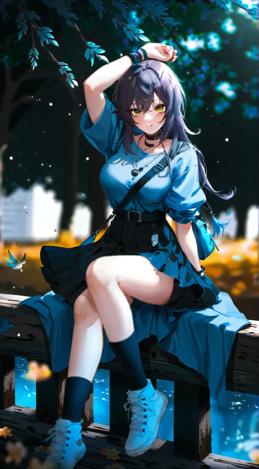 ai character: Evelyn background
