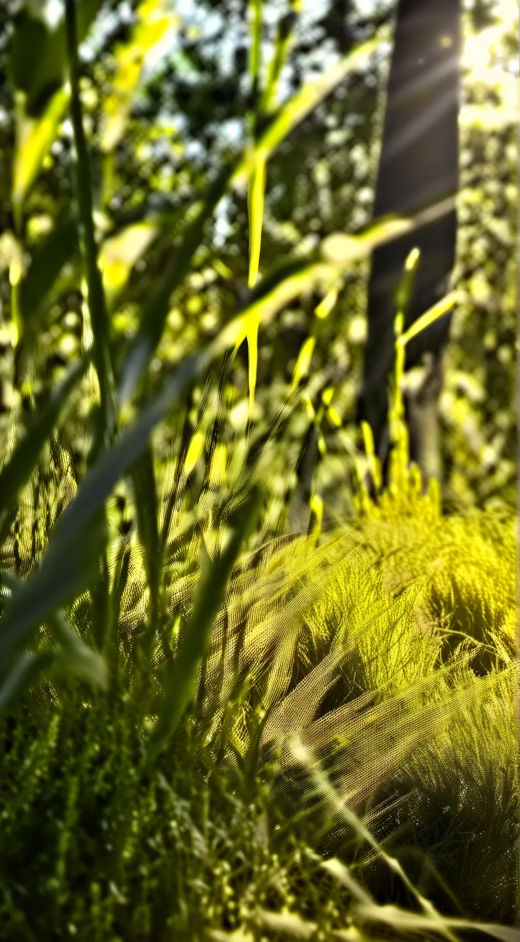 ai character: GRASS background