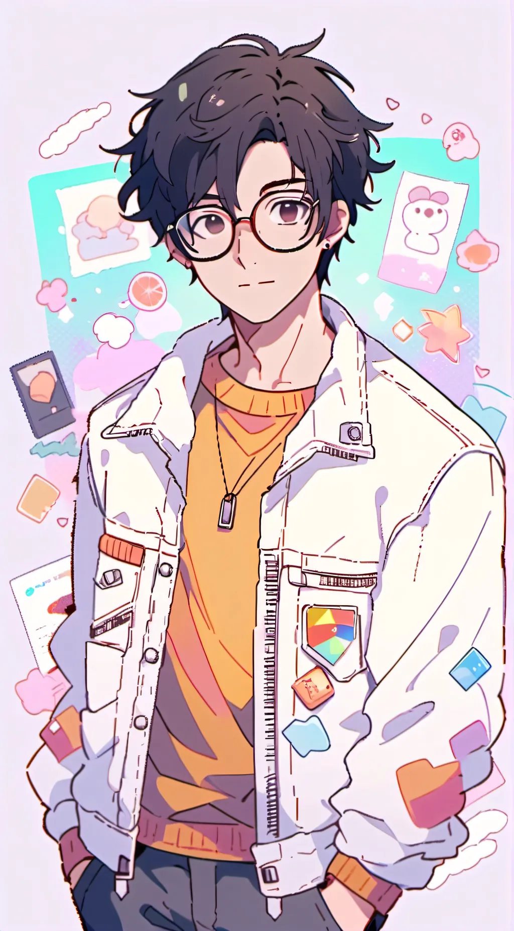 ai character: Phoenix background