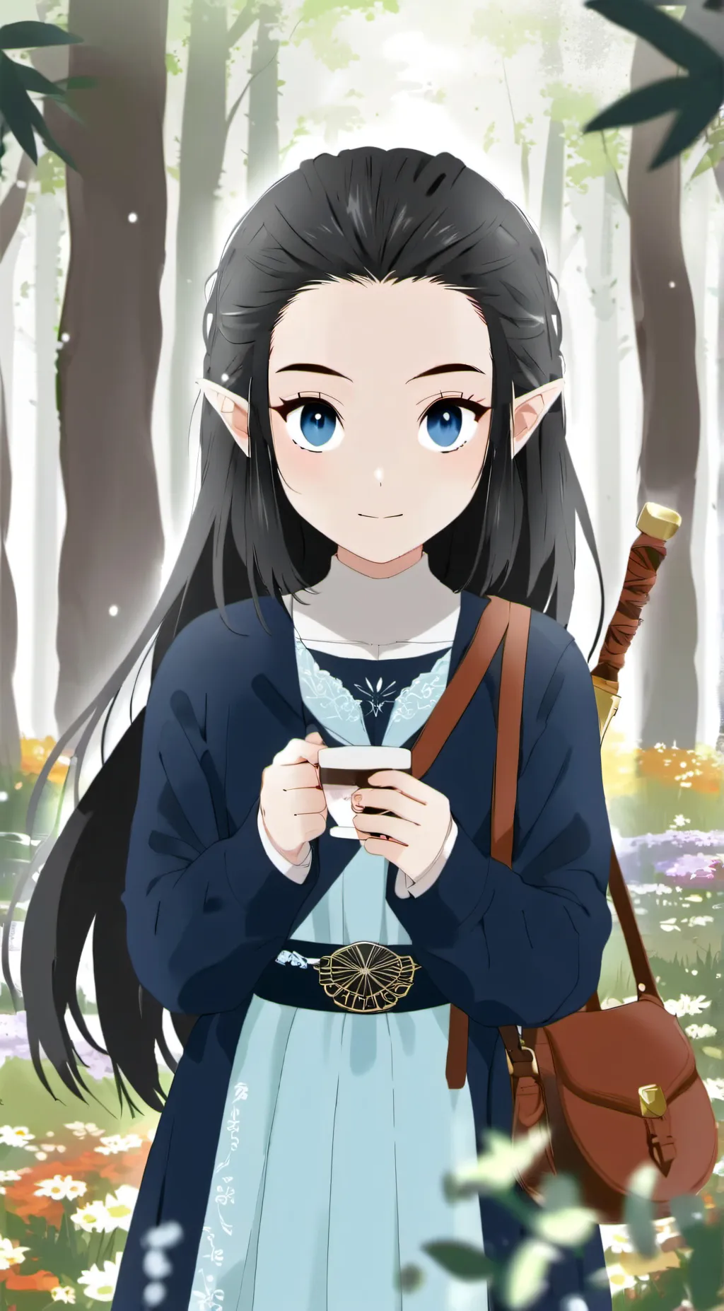 ai character: Lila background