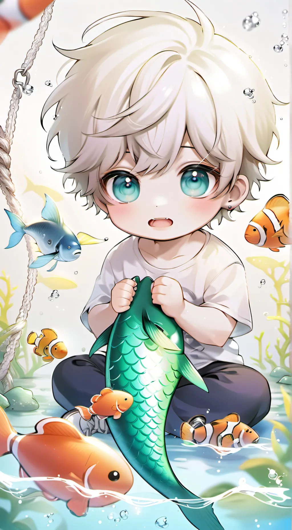 ai character: Oce background
