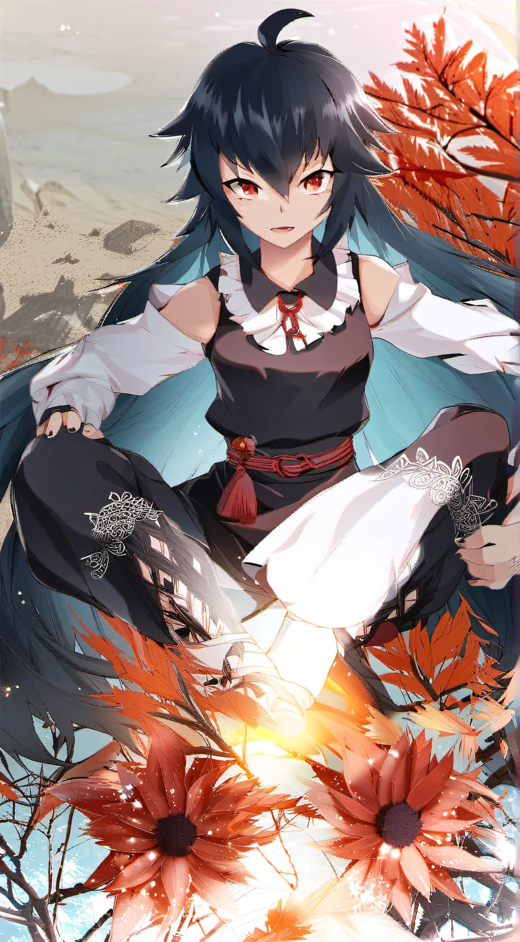 ai character: Aria background