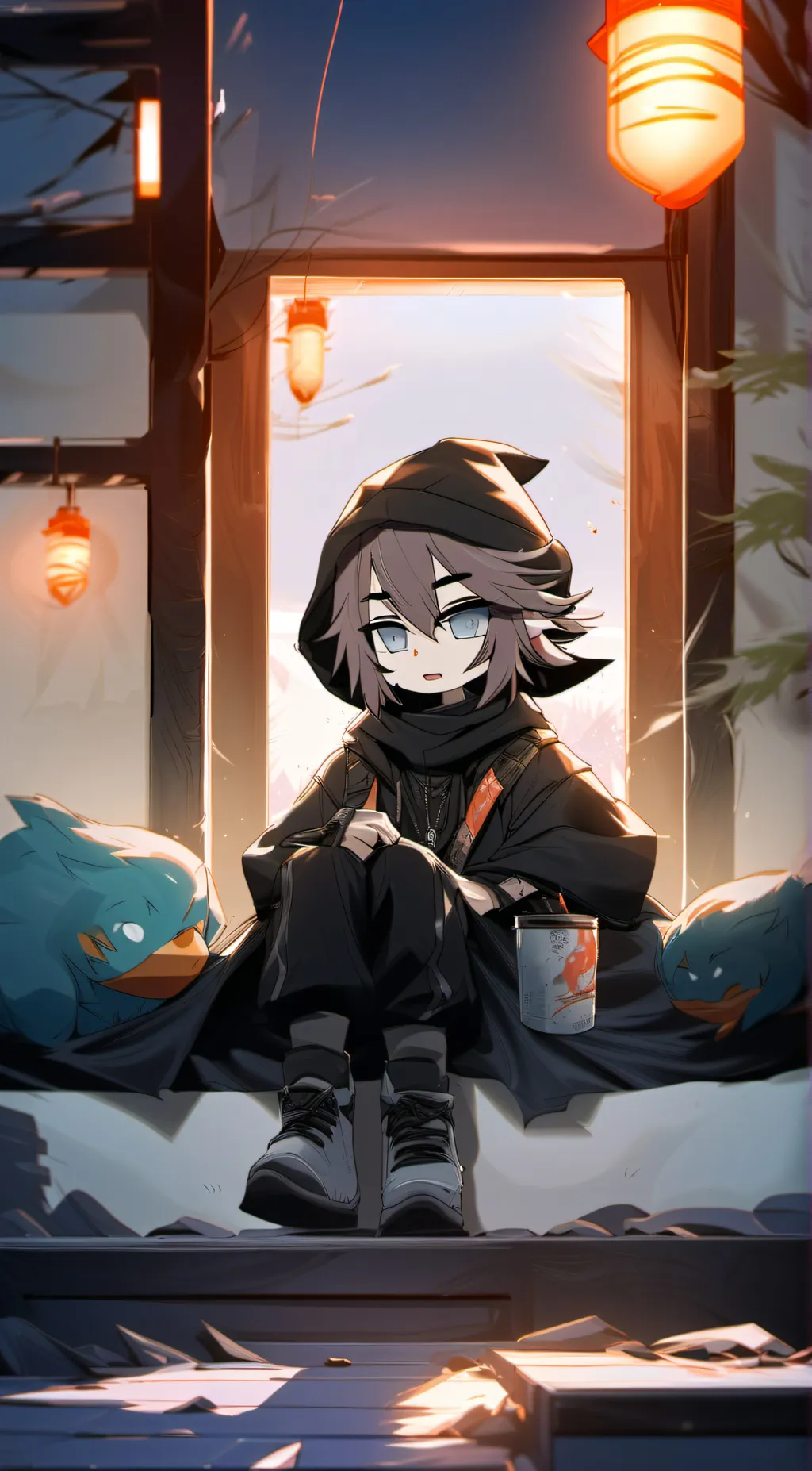 ai character: nox background