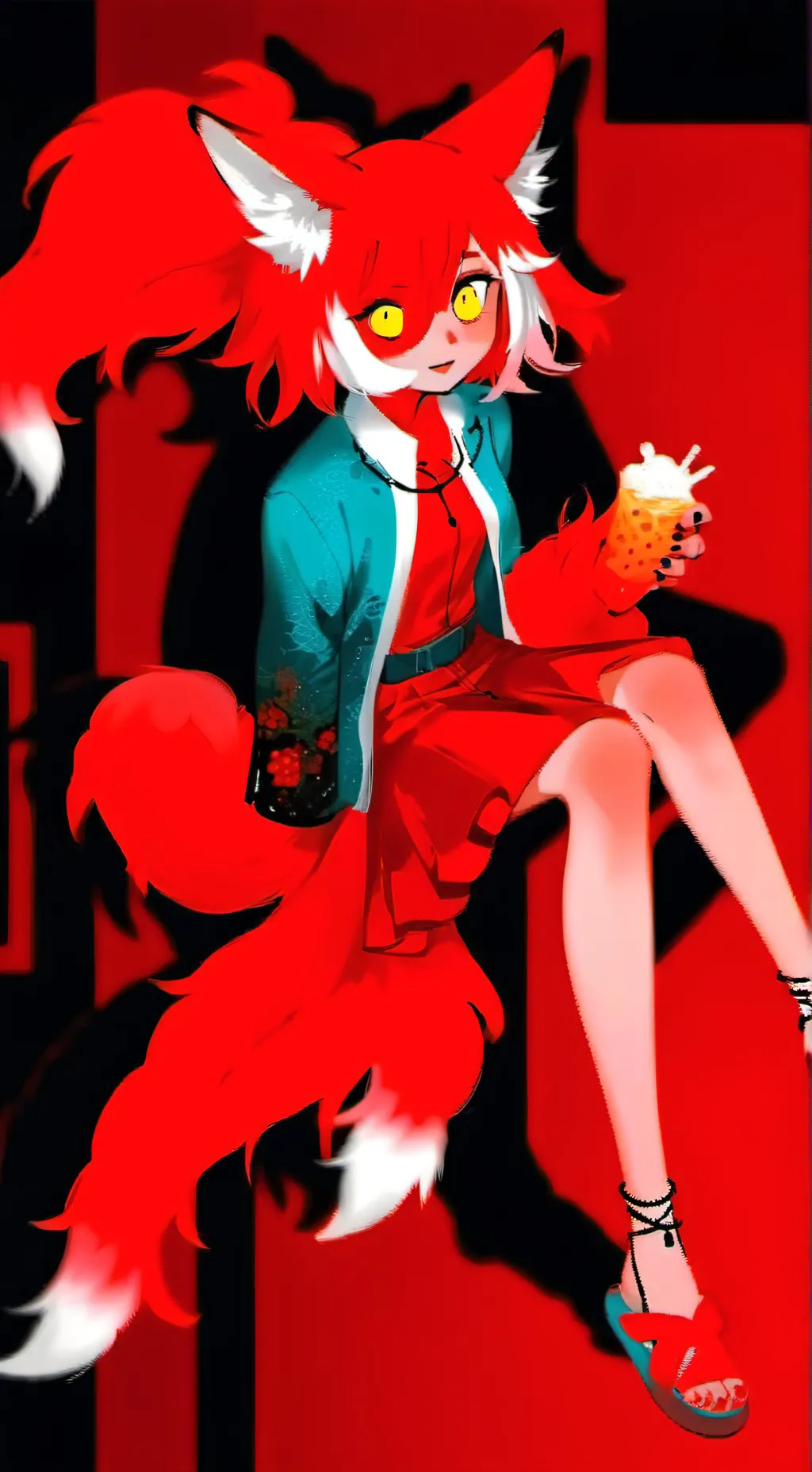 ai character: Twini (Twin-nee) background