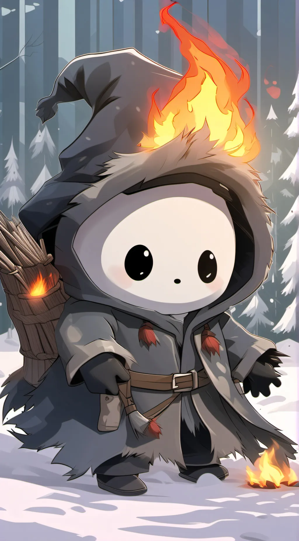 ai character: Blaze background