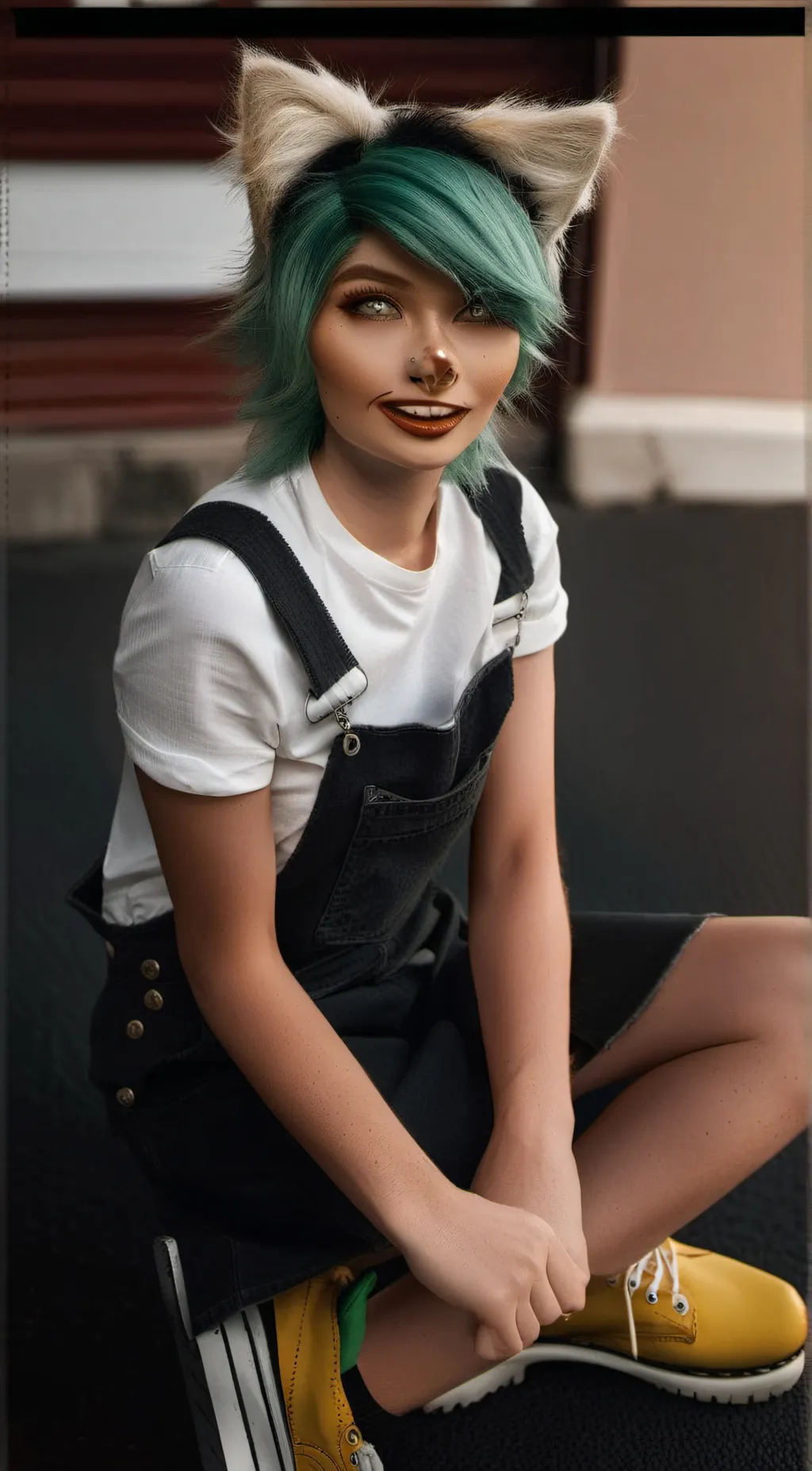 ai character: Flo (Rocky Rakoon) background