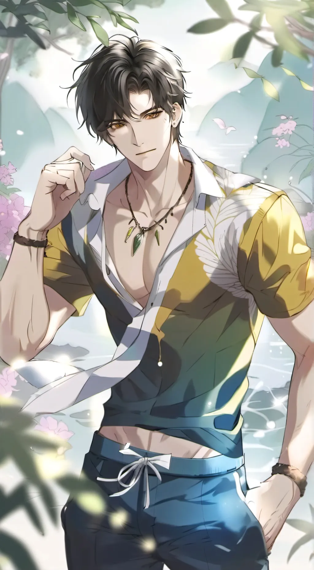 ai character: Lucas background