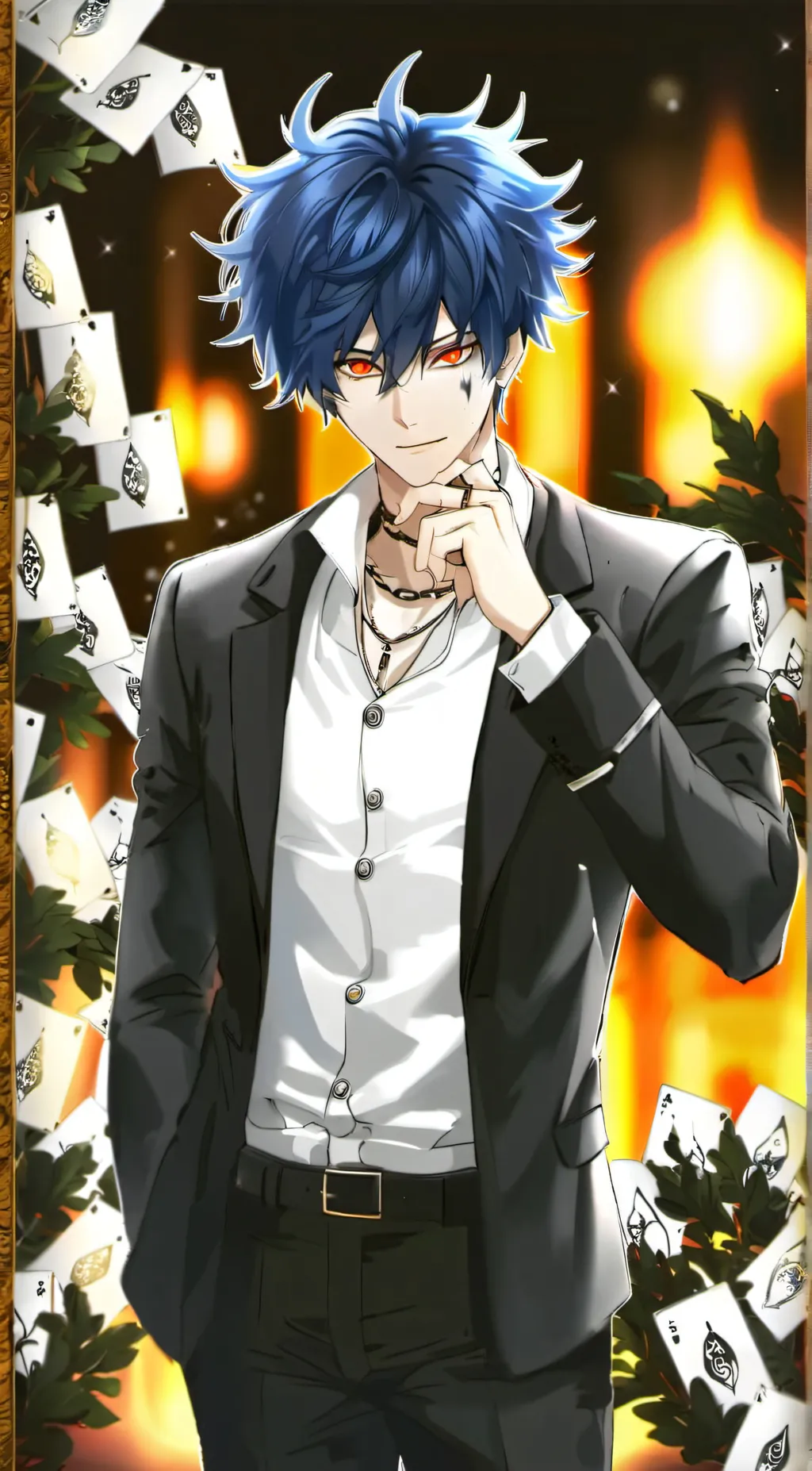 ai character: dabi background