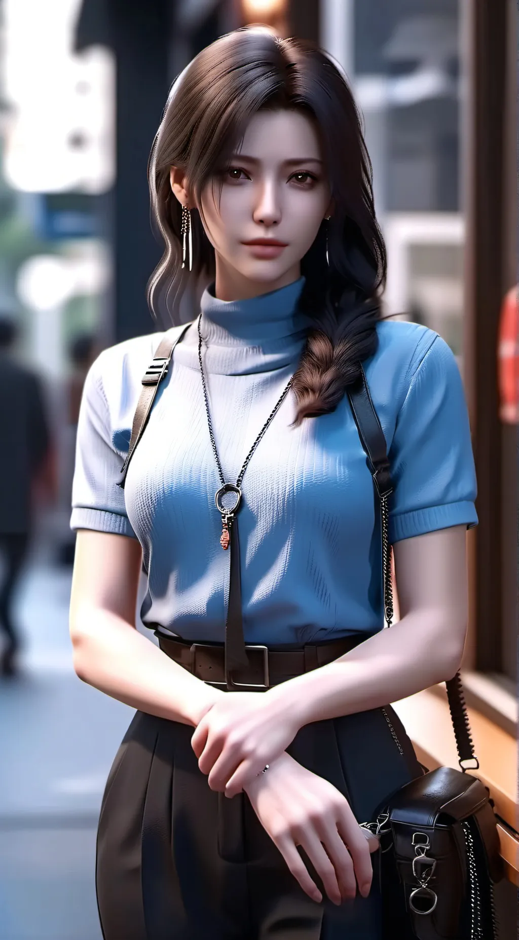 ai character: hannyy background
