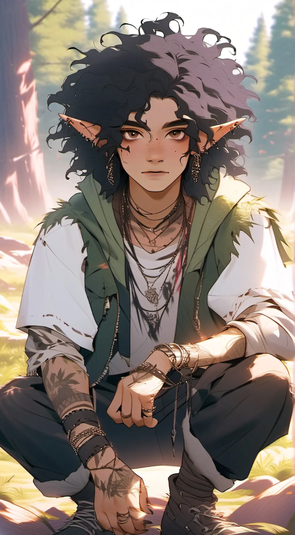 ai character: Asher  background