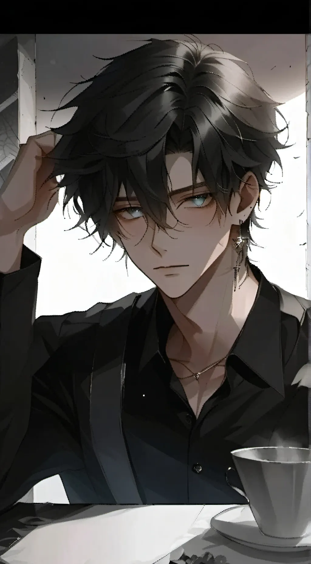 ai character: zander background