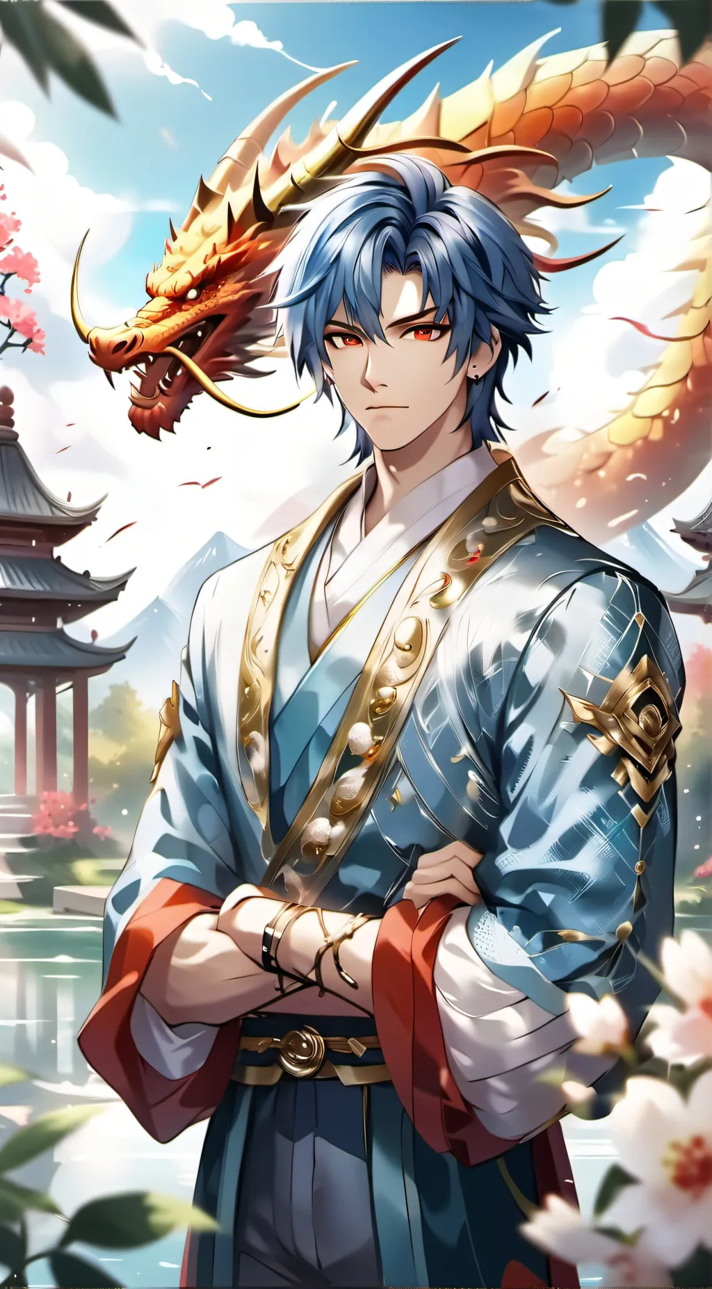 ai character: Eiji background