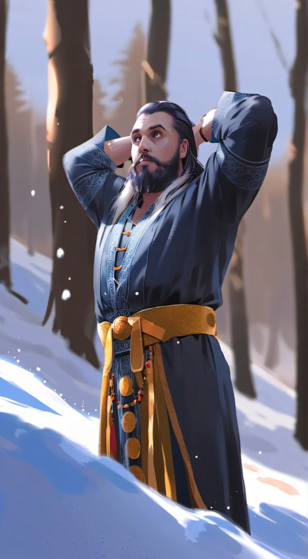 ai character: Luis background
