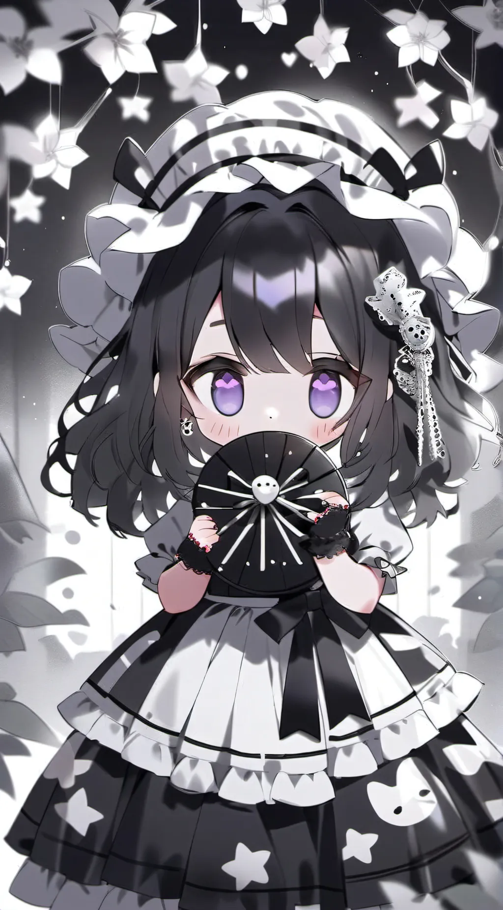 ai character: Mini maid background