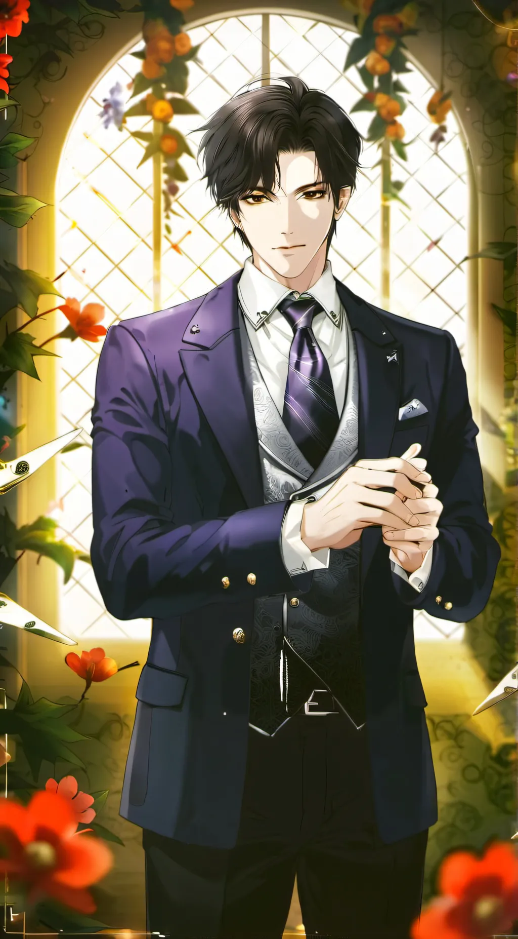ai character: William a background