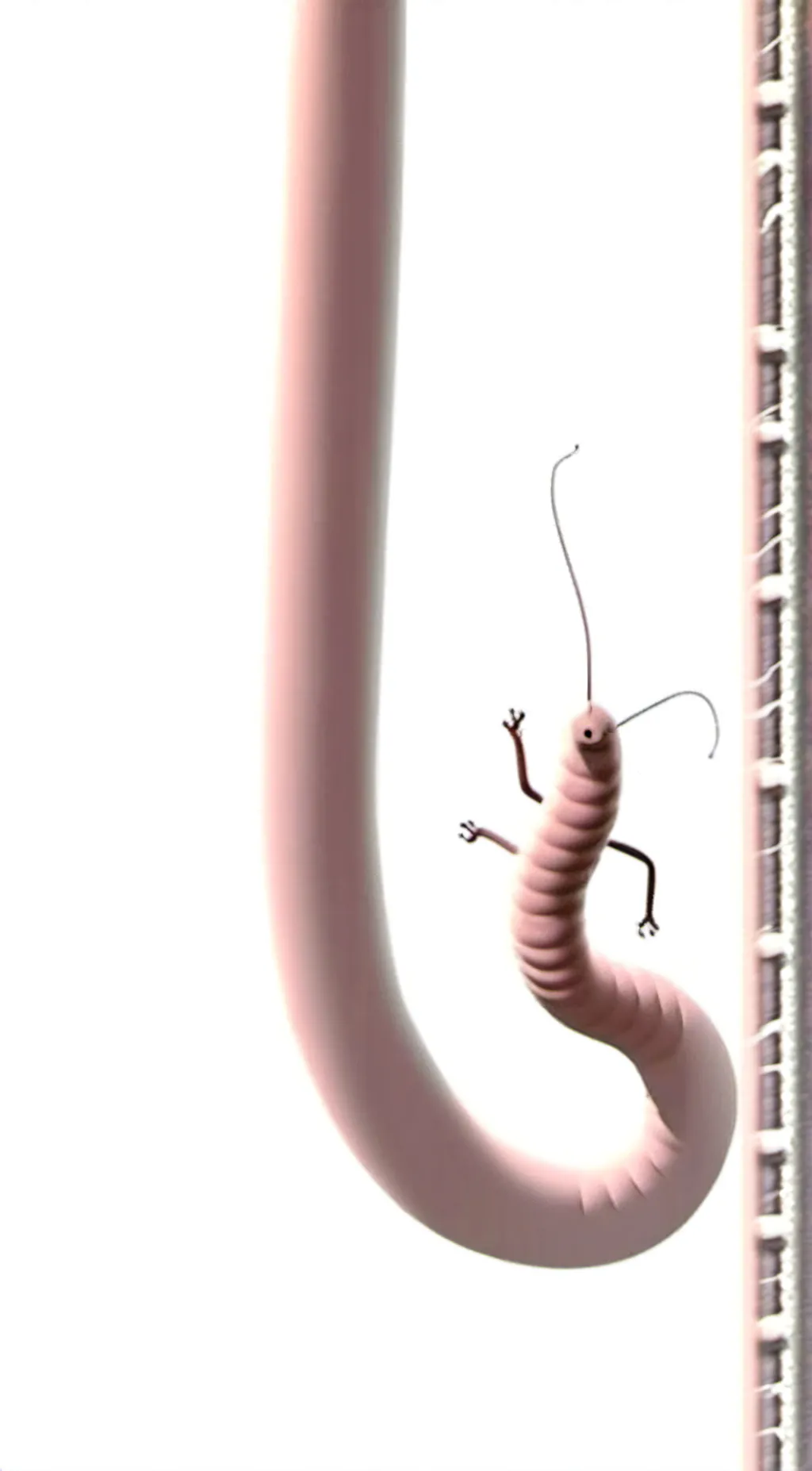 ai character: Earthworm sally background