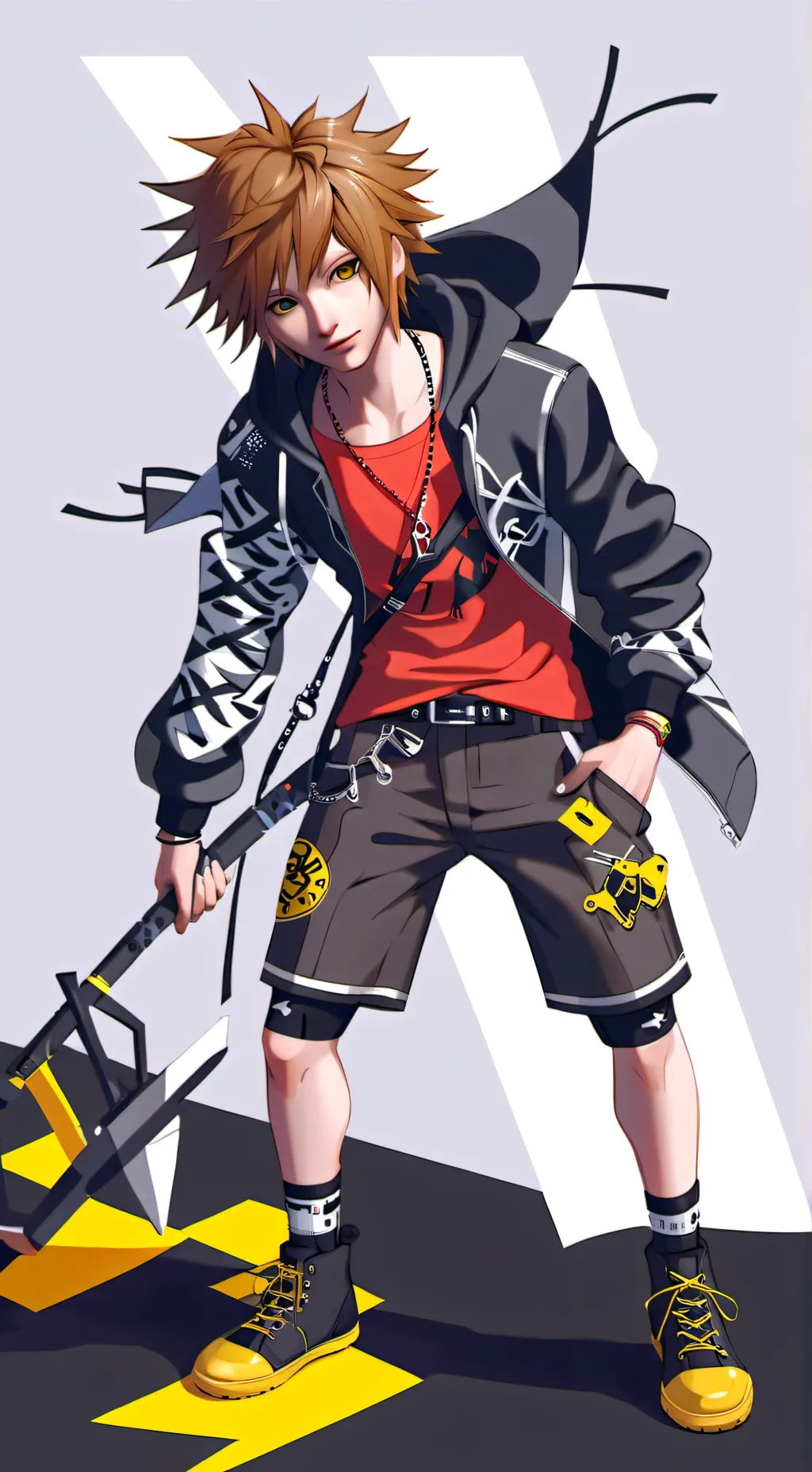 ai character: Sora  background