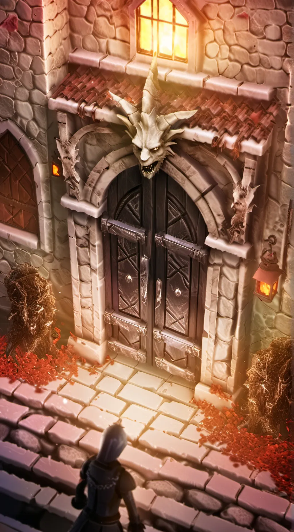 ai character: doors background