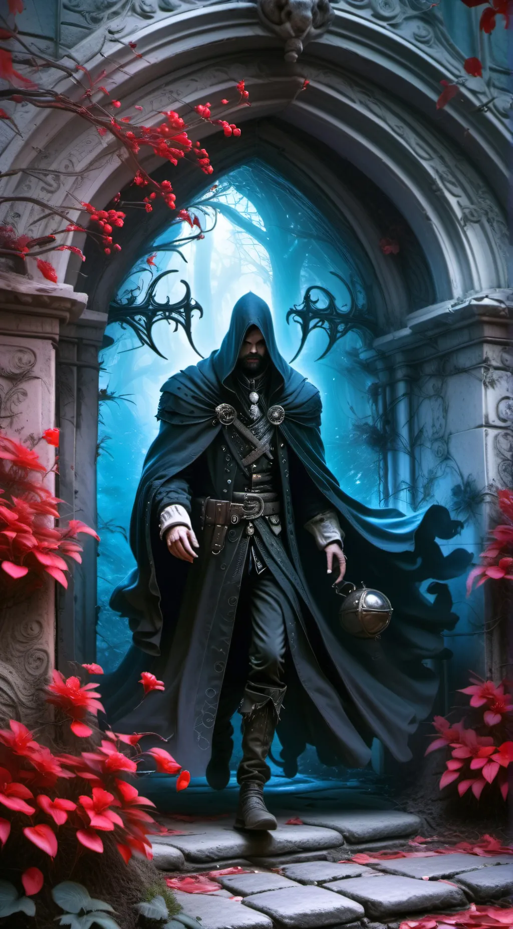 ai character: Spirits background