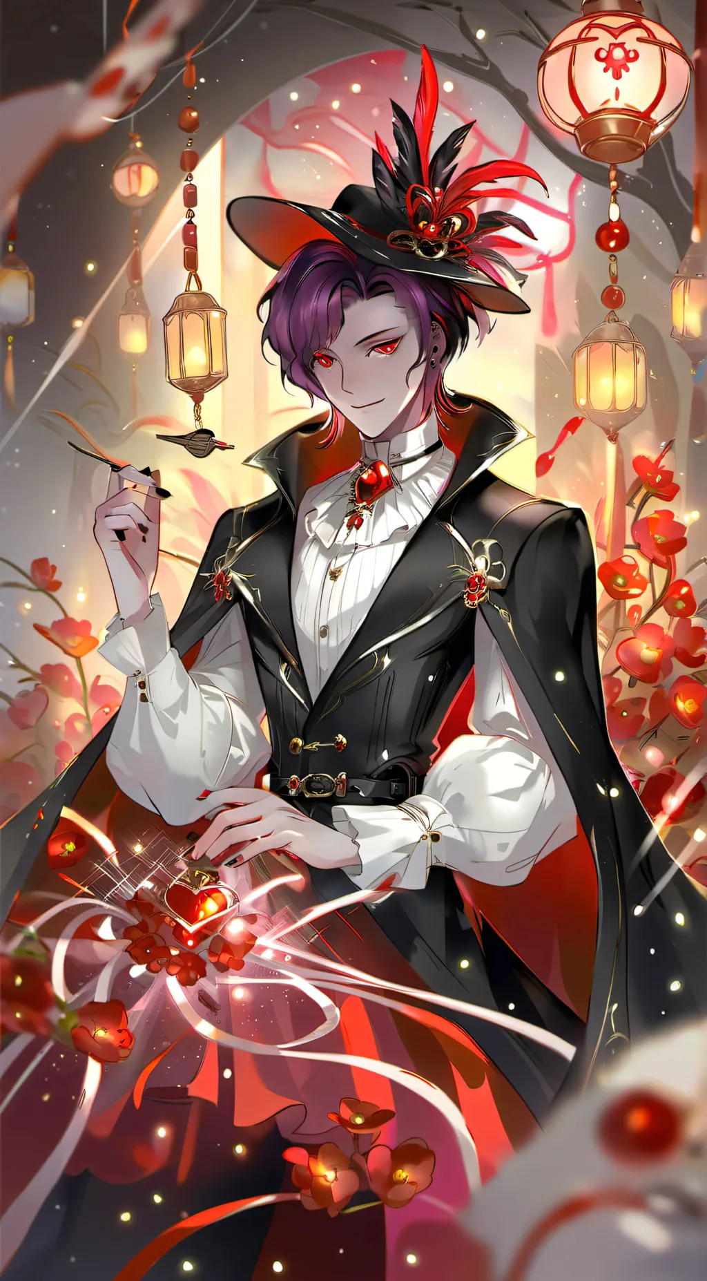 ai character: Valentino background