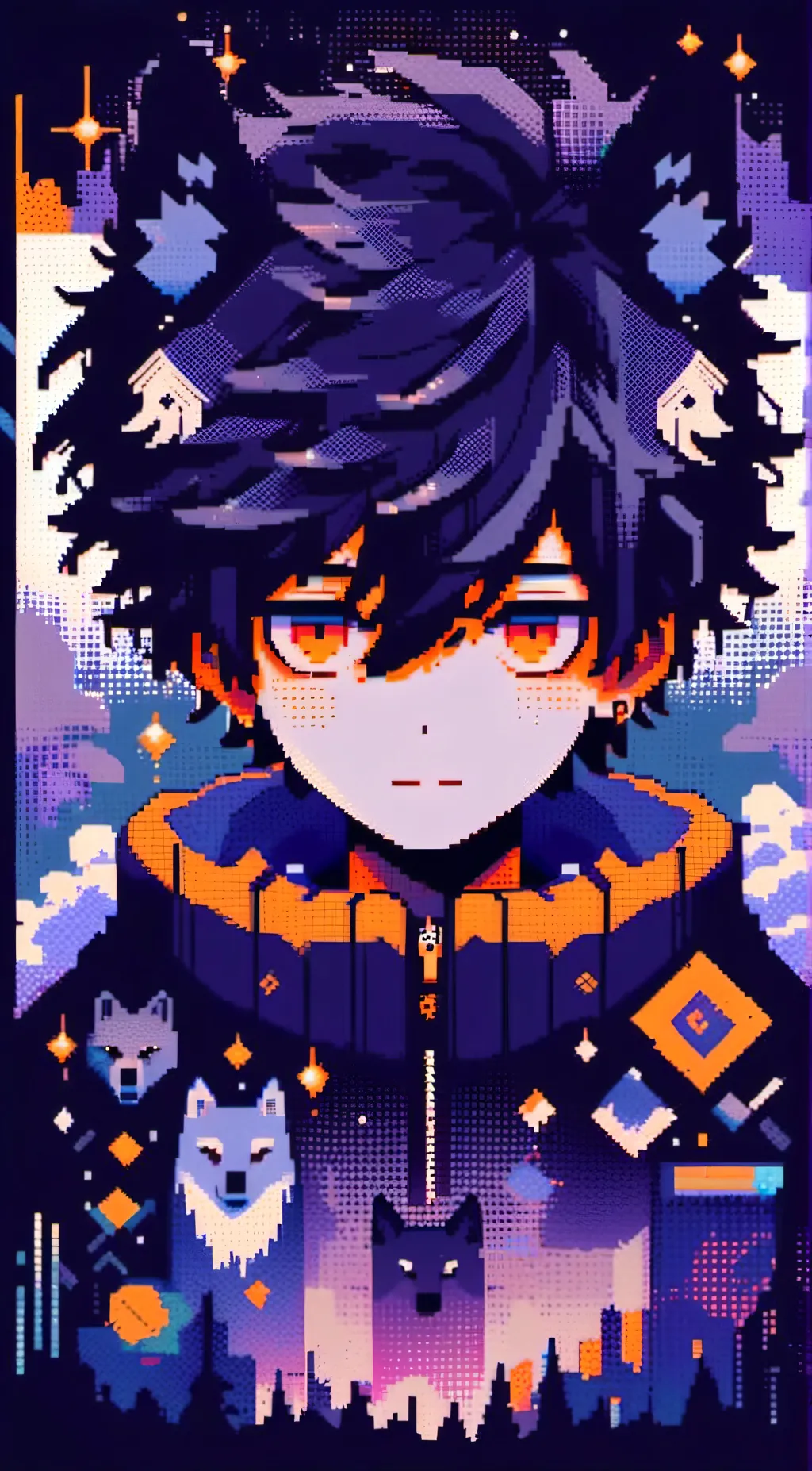 ai character: Darky background
