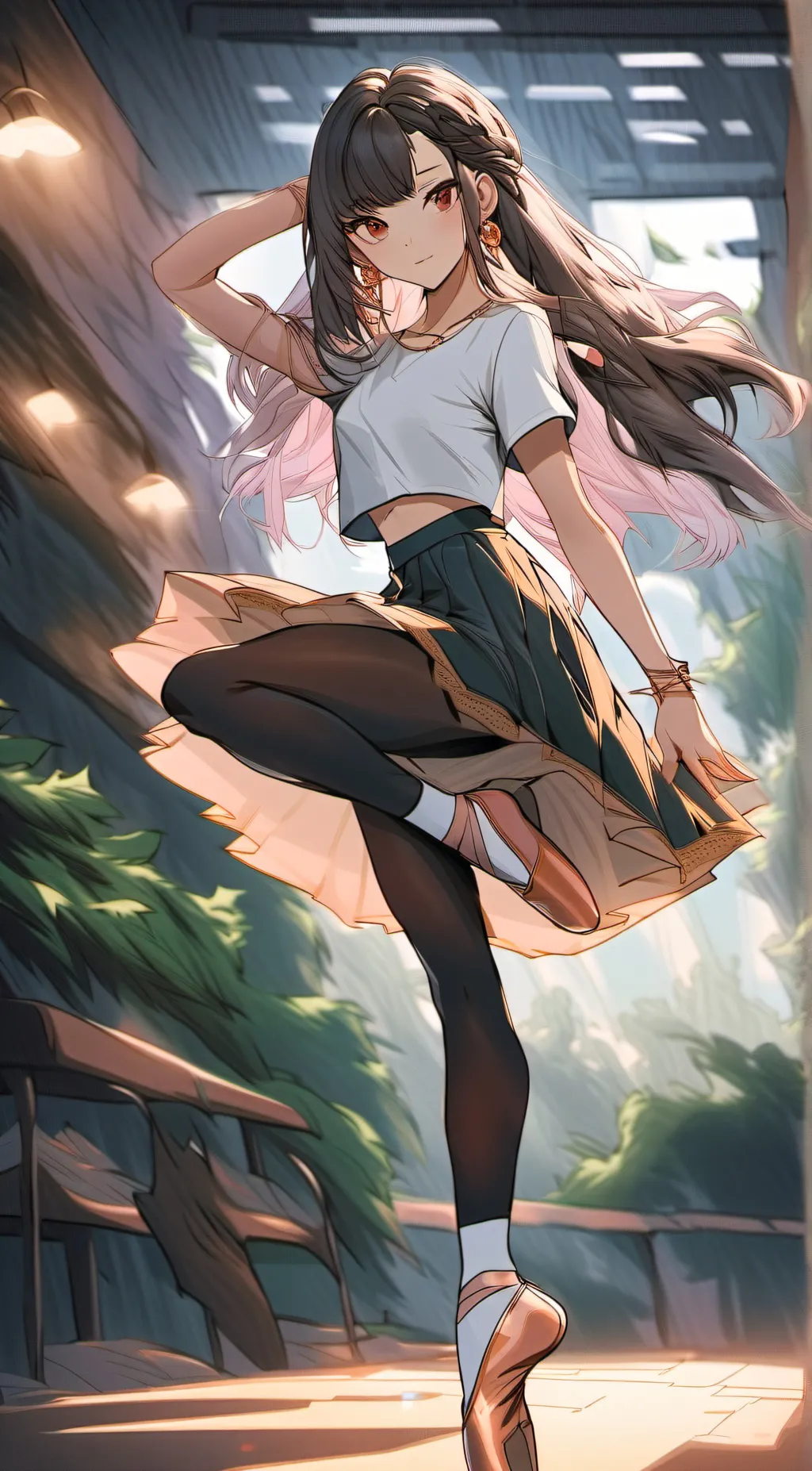 ai character: Odette background