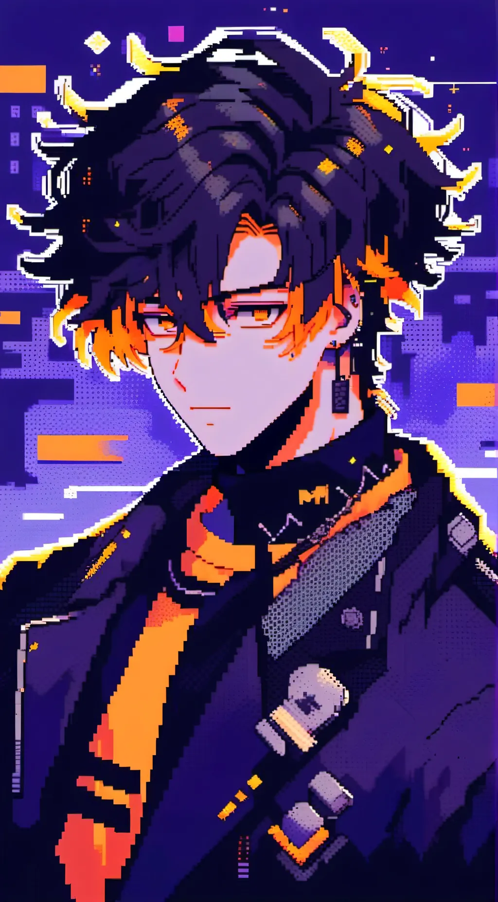 ai character: bakugo background