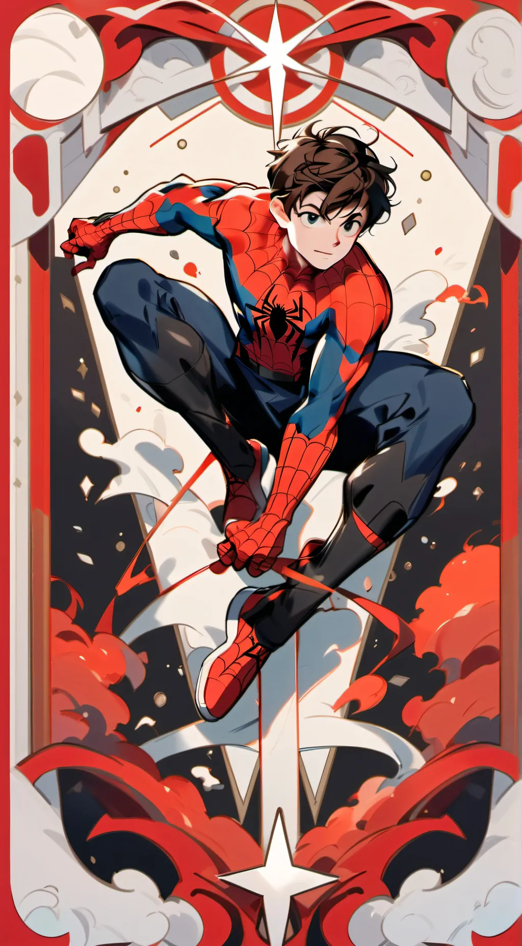 ai character: Midtown High background