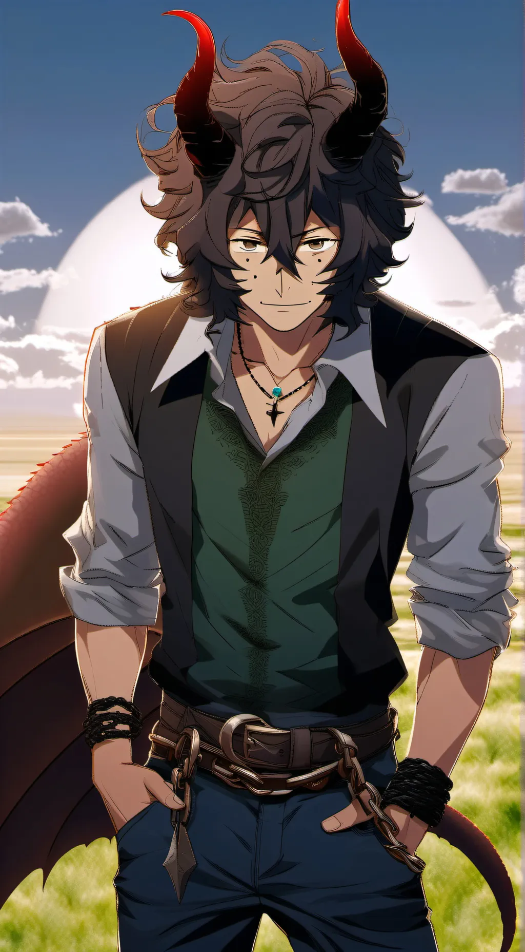 ai character: marco background