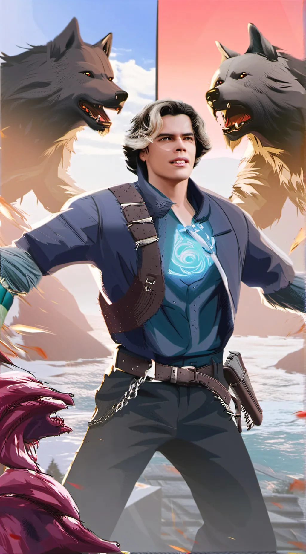 ai character: Wyatt  Lykensen background
