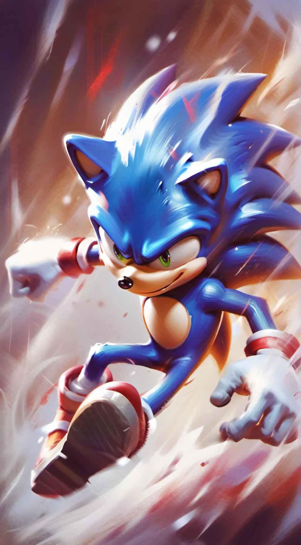 ai character: sonic background