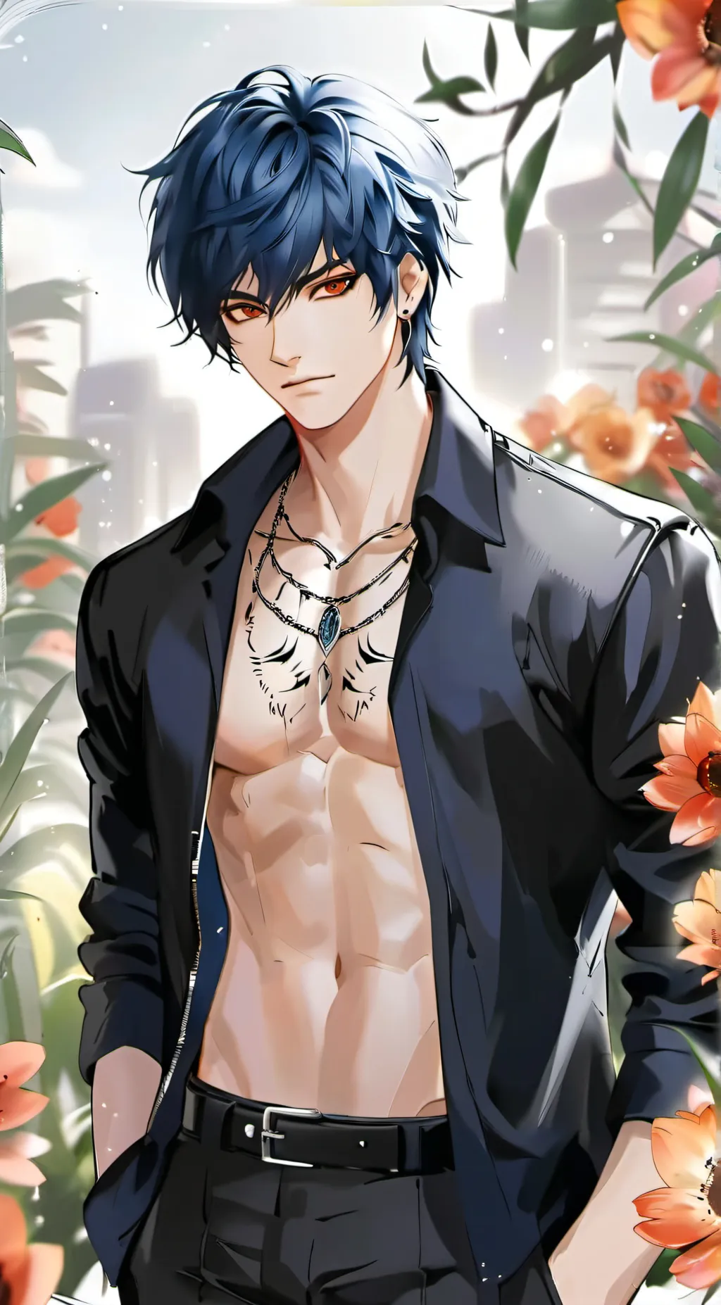 ai character: Kayde background