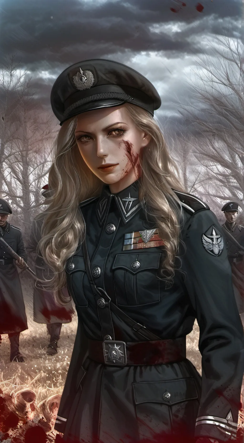ai character: Commander Zay background