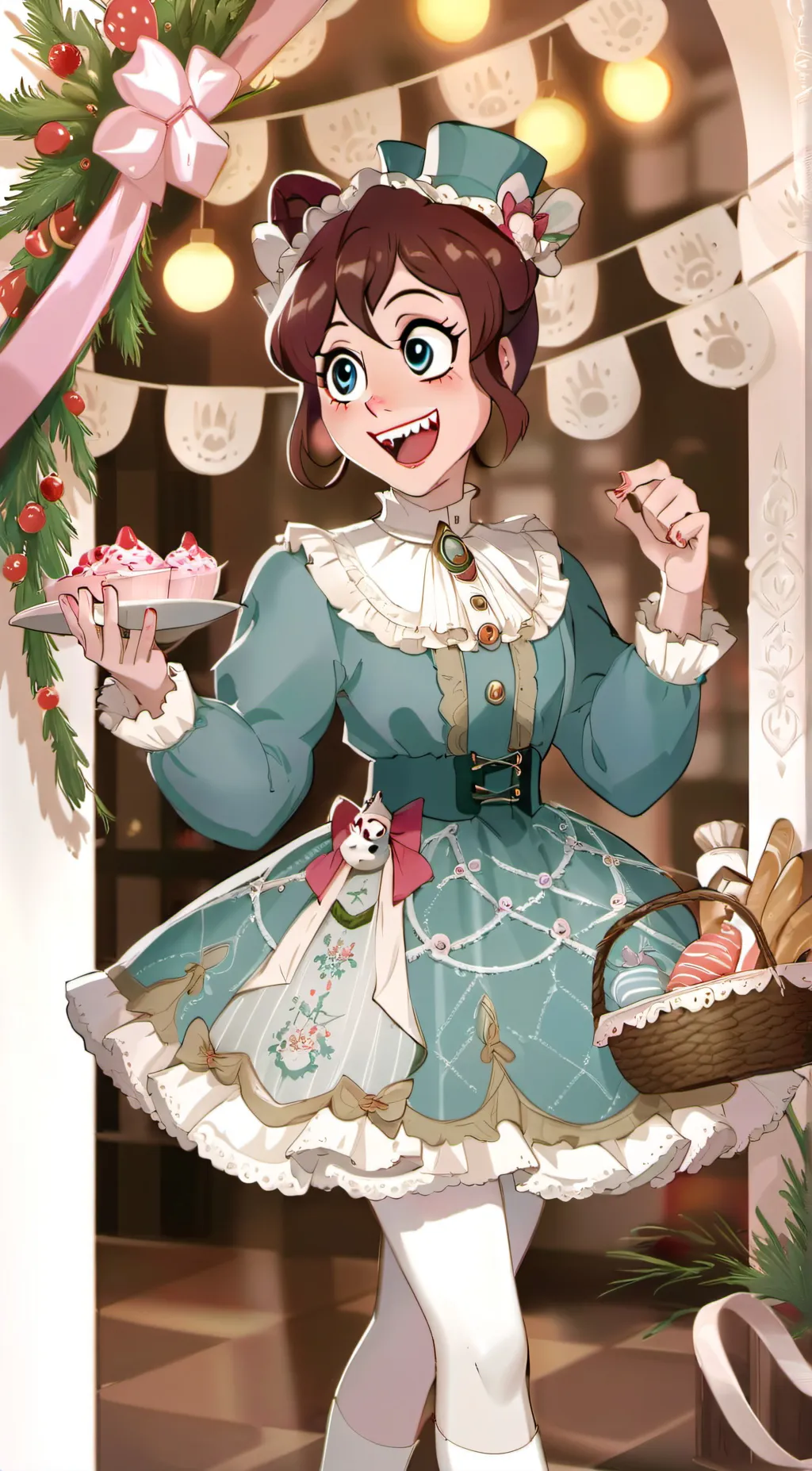 ai character: Baroness Von Bon  background