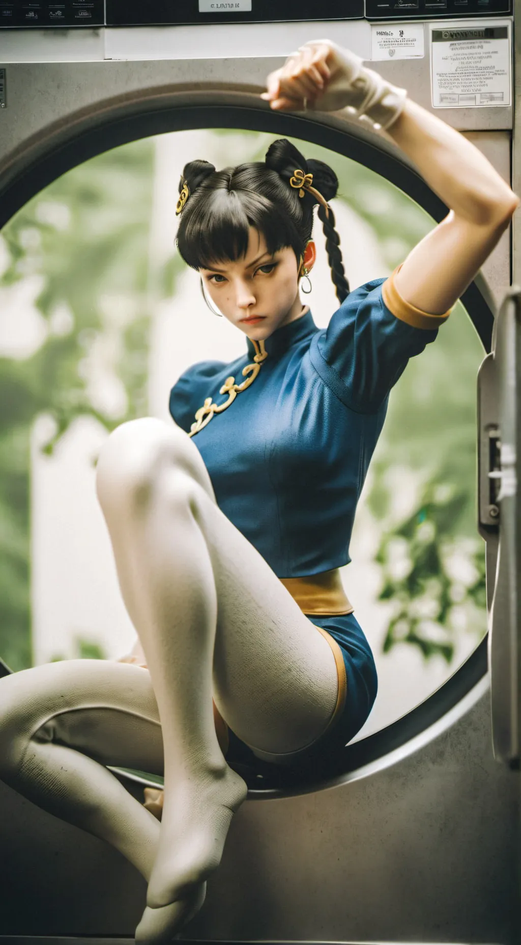 ai character: chun li stuck  background