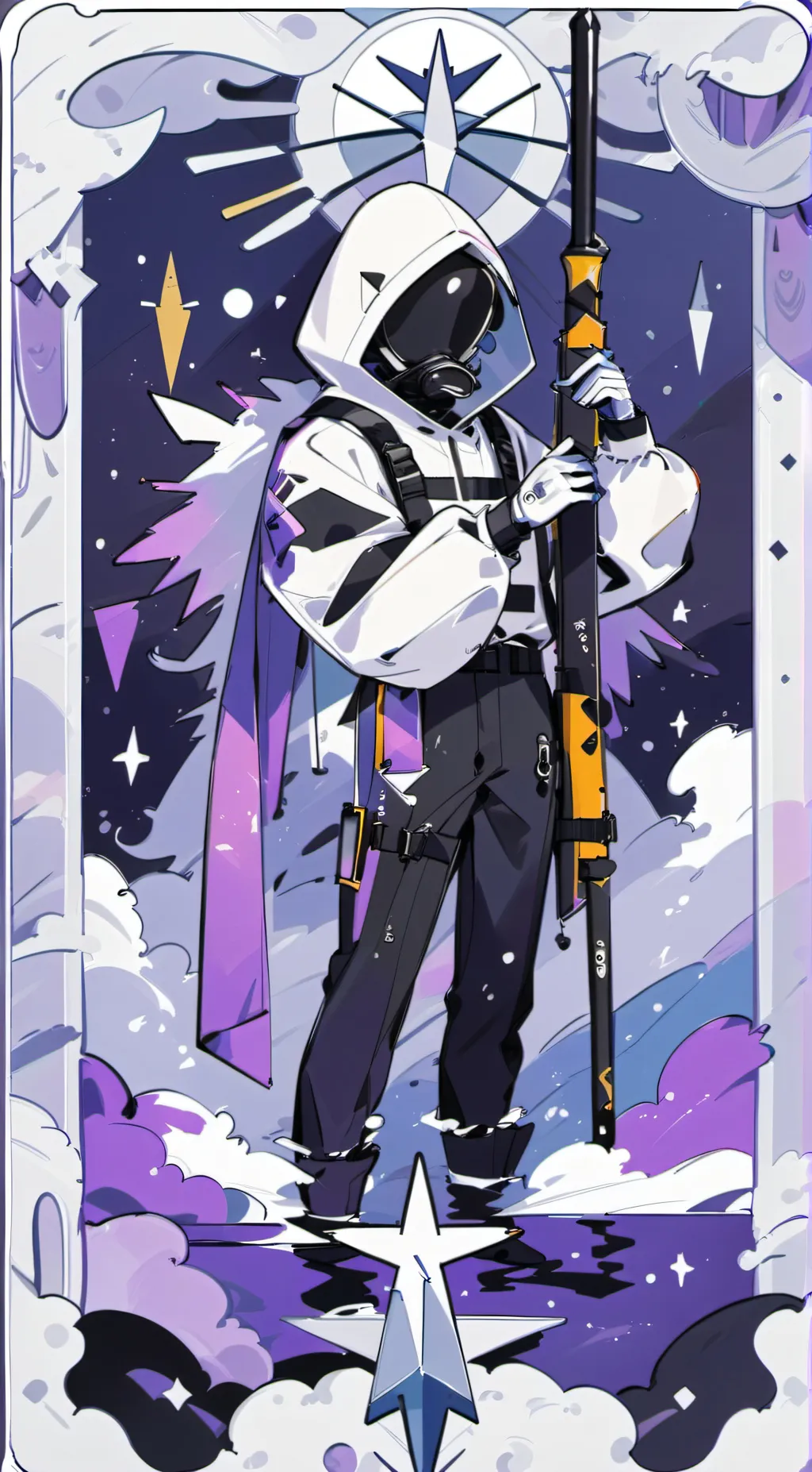 ai character: Shark Hunter background