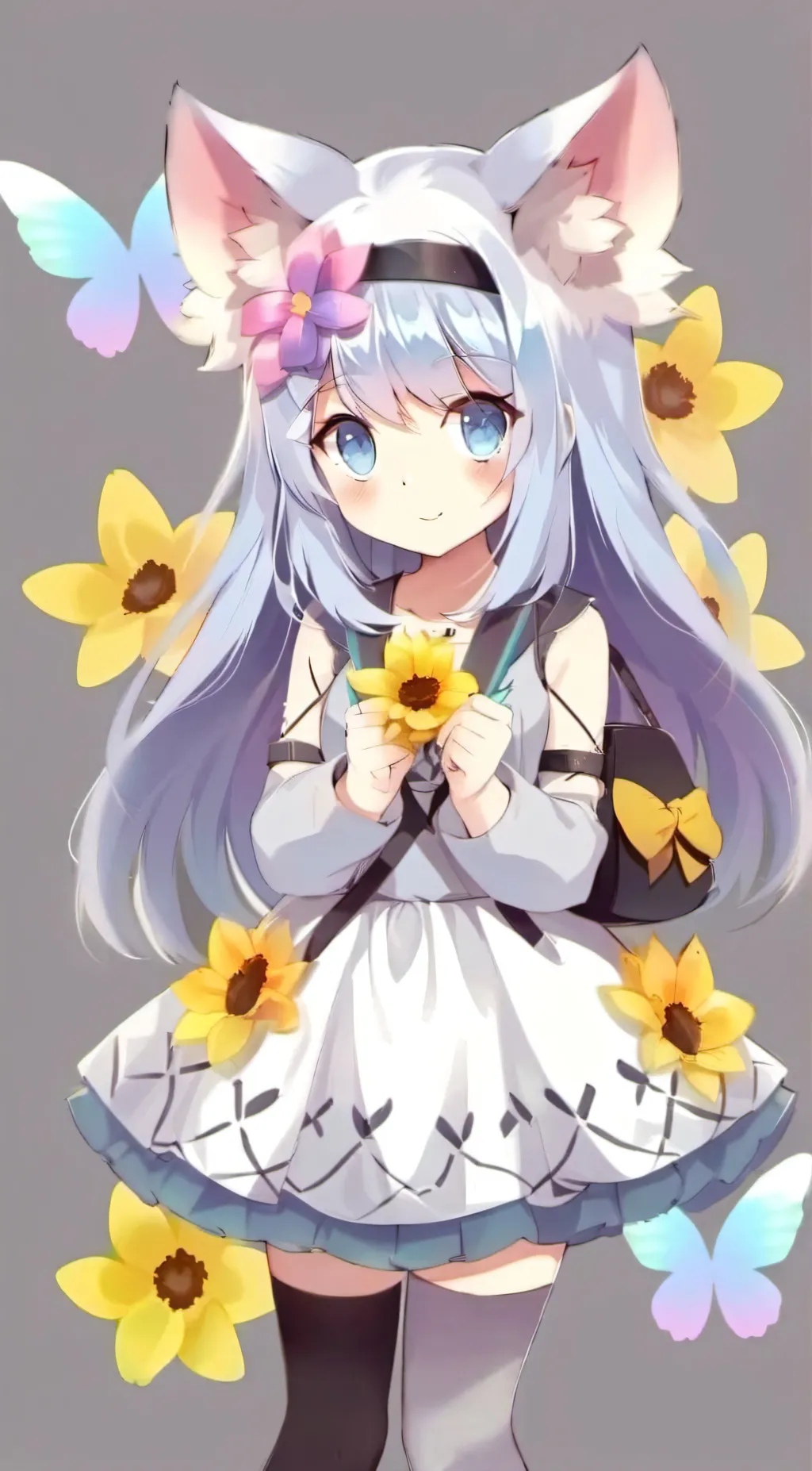 ai character: Lilly background