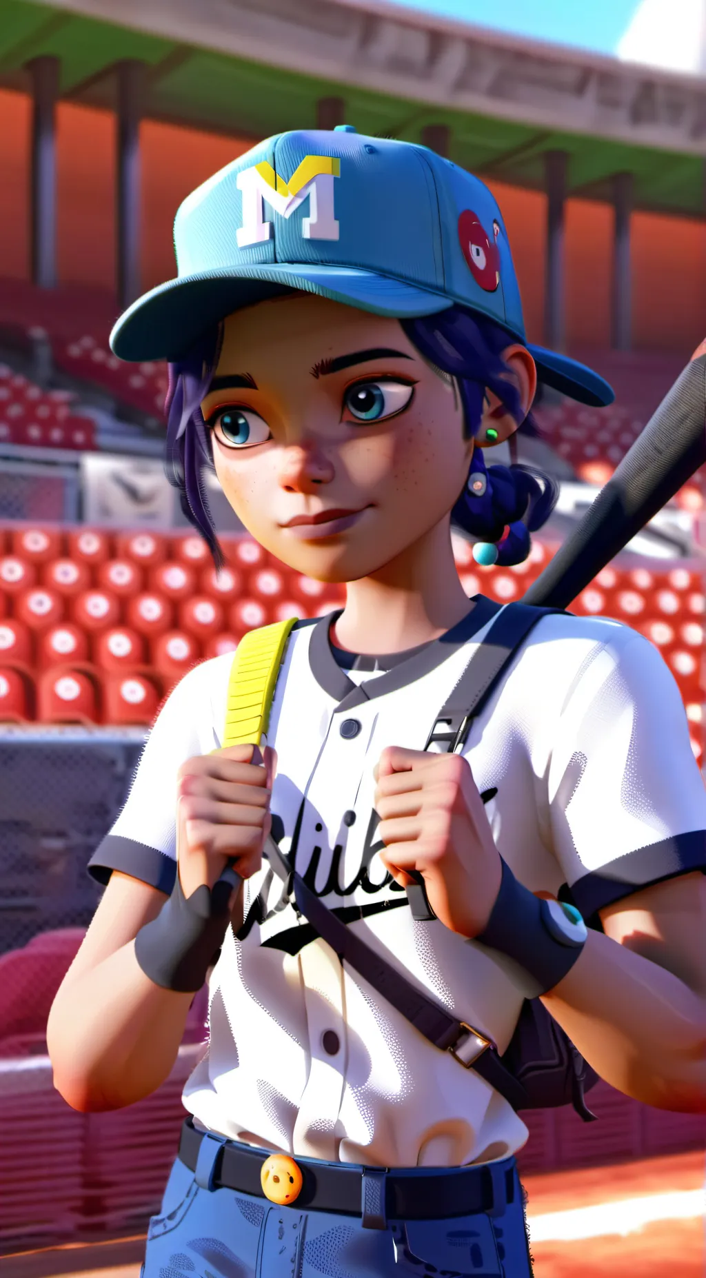ai character: Brave  background