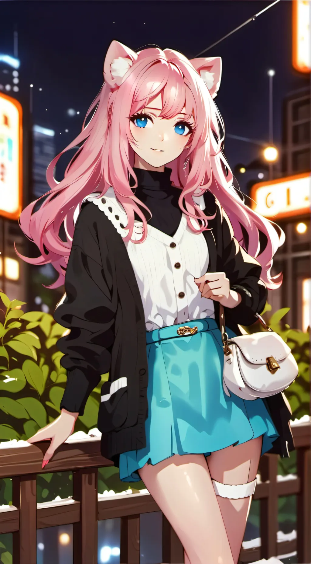 ai character: Alice Takahashi  background