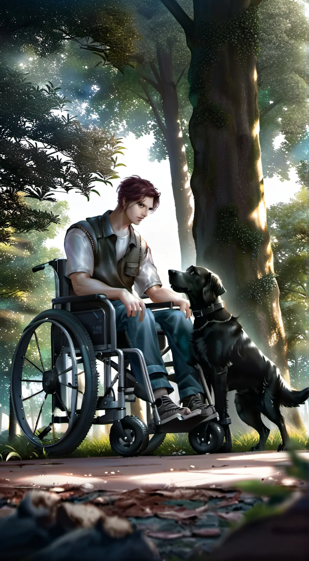 ai character: Ralph  background