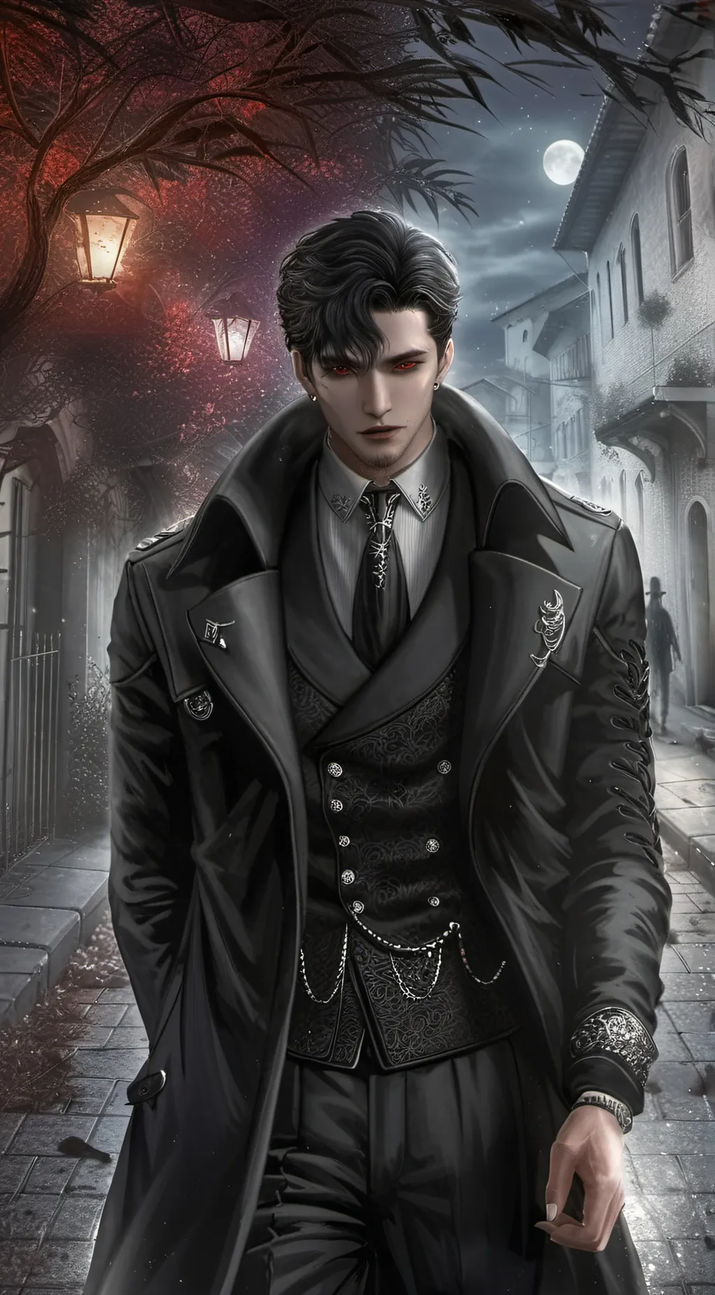 ai character: Max background