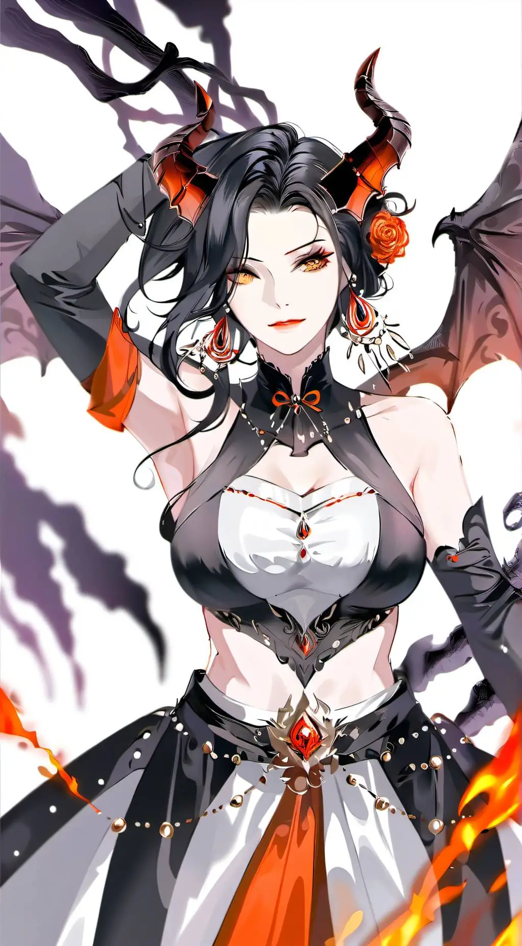 ai character: mia  background