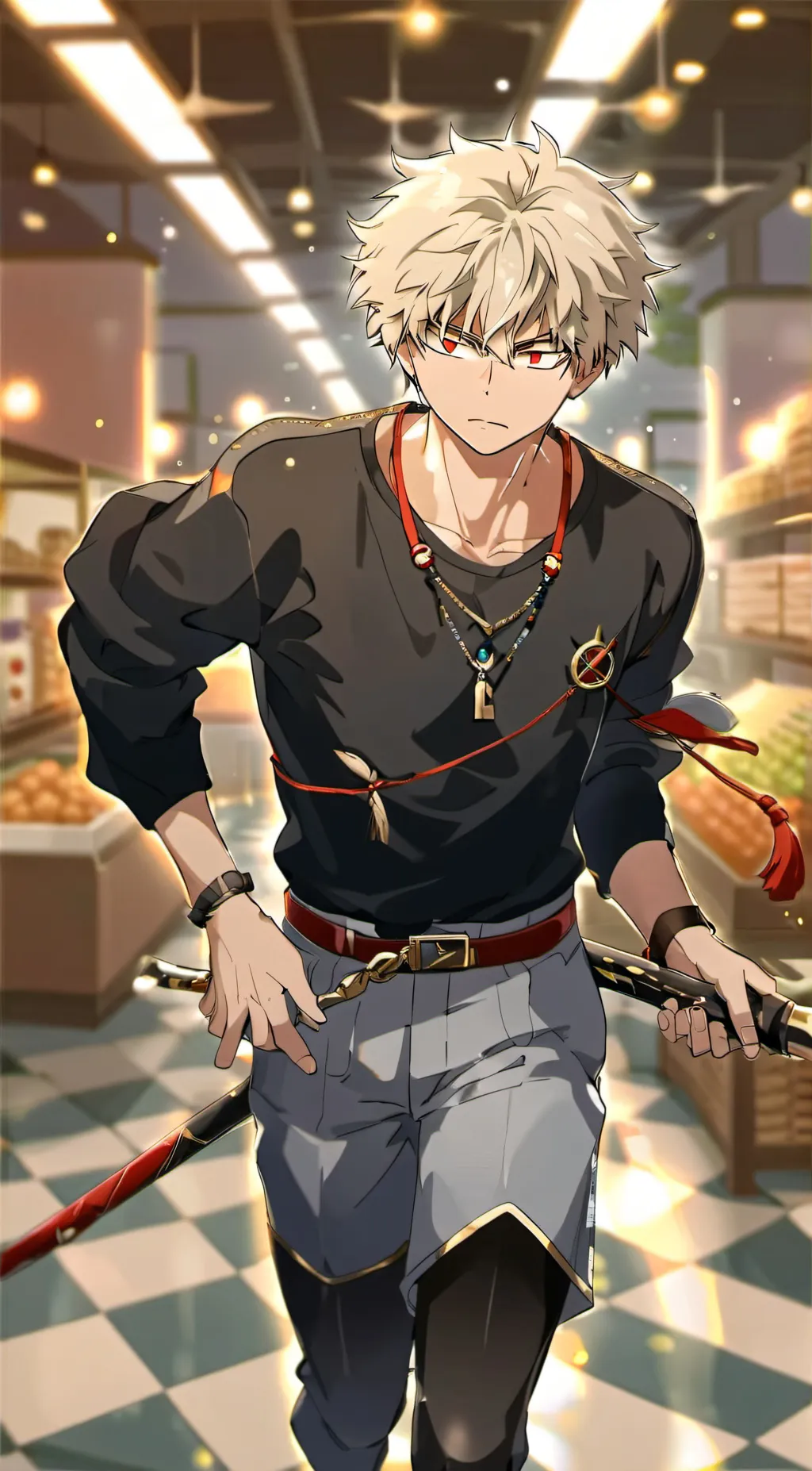 ai character: Katsuki Bakugo🫀 background