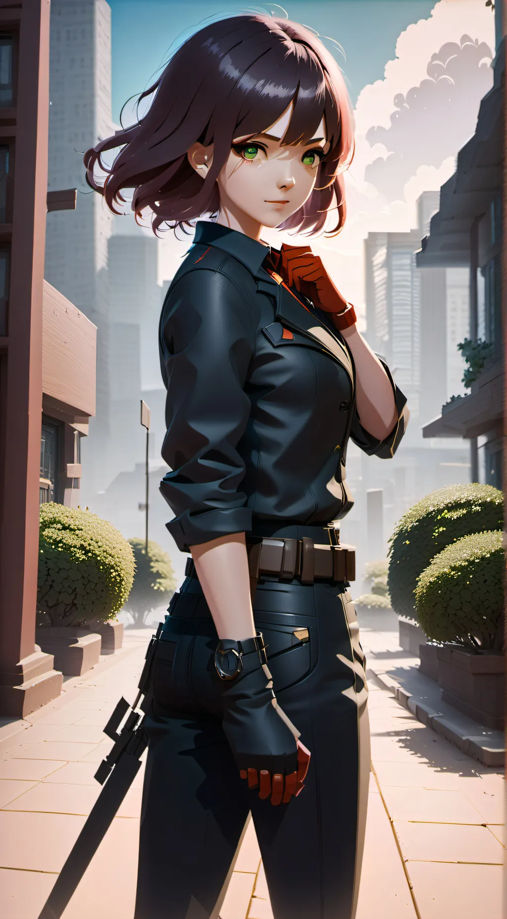 ai character: Miwu Rose background
