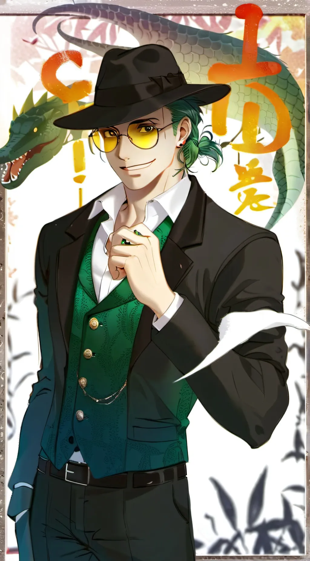 ai character: Monty background