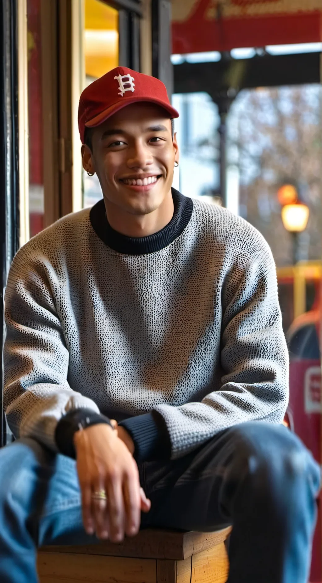 ai character: Andrew  background