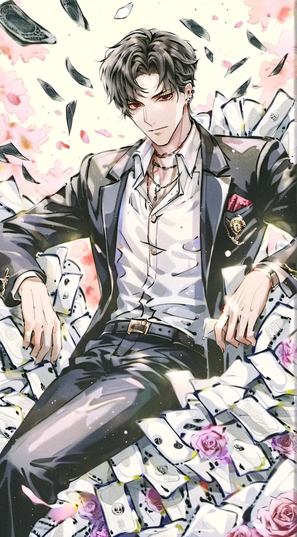 ai character: Zachary♡ background