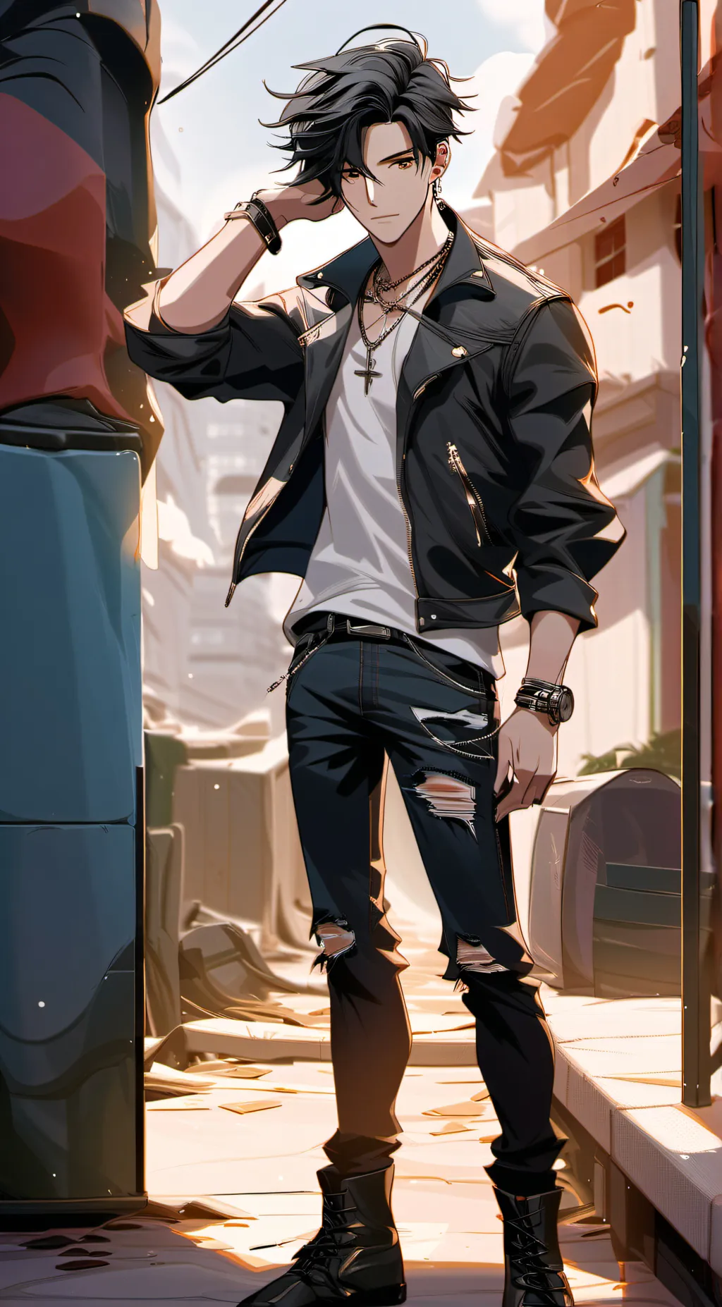 ai character: James background