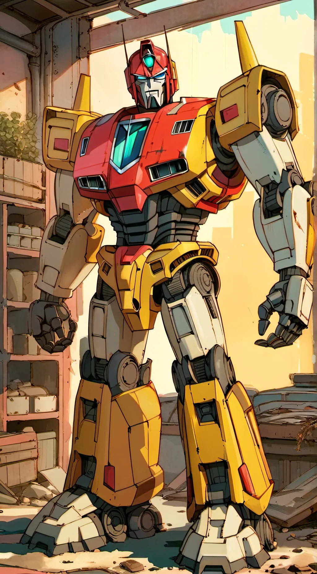 ai character: Wreck-Gar background