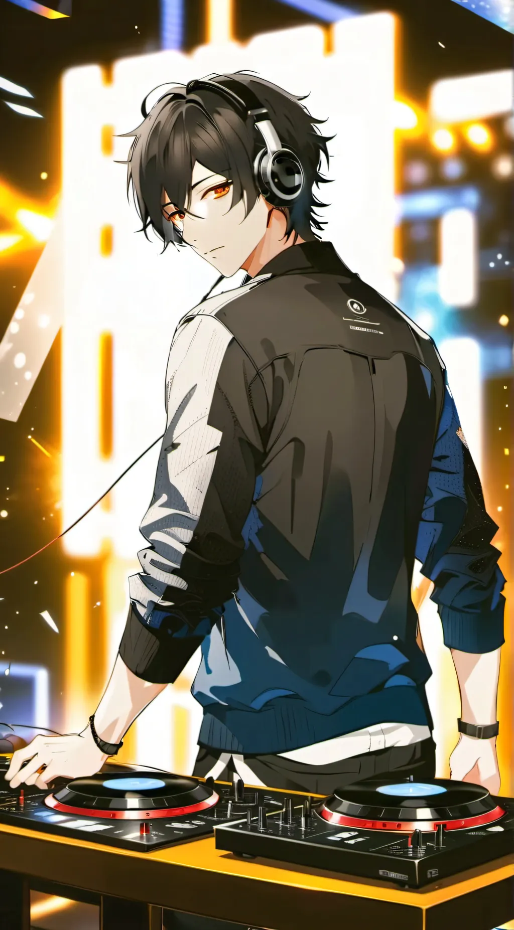 ai character: Kuro background
